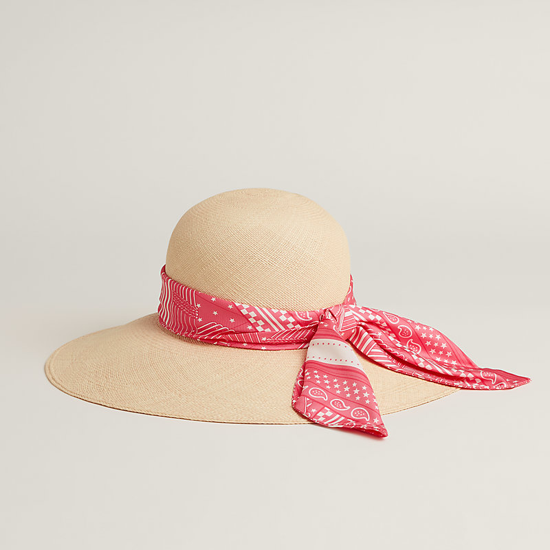 HERMES エルメス ハット ピンクベージュ 55 4103525F0081 Be ピンク系 HERMES(エルメス) 帽子(レディース) - 海外通販のBUYMA